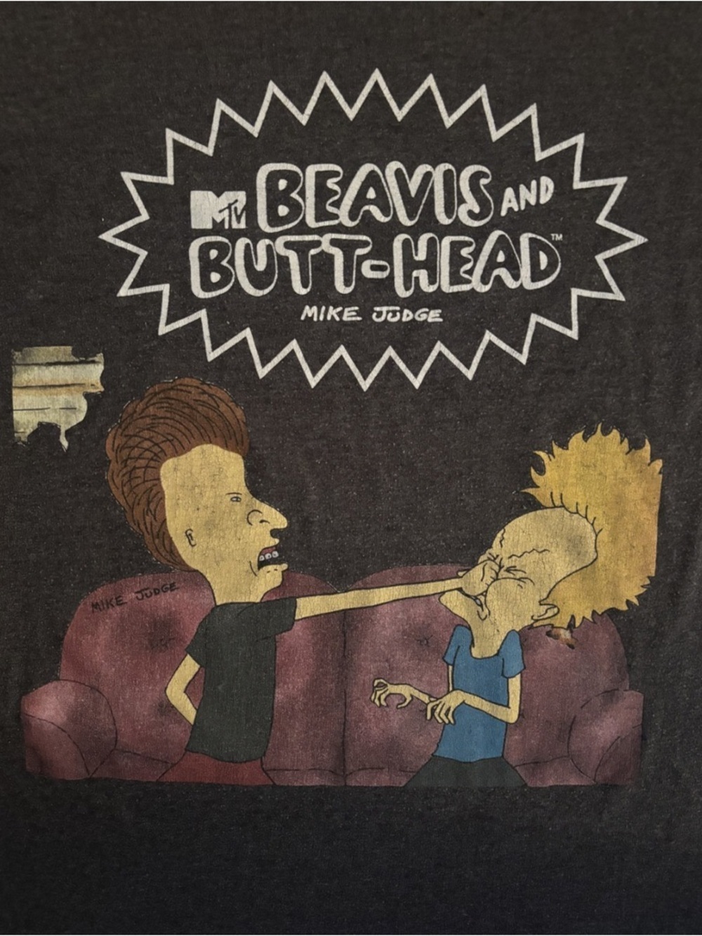 Beavis and Butt-Head Graphic Ringer Tee - Picture 3 of 4